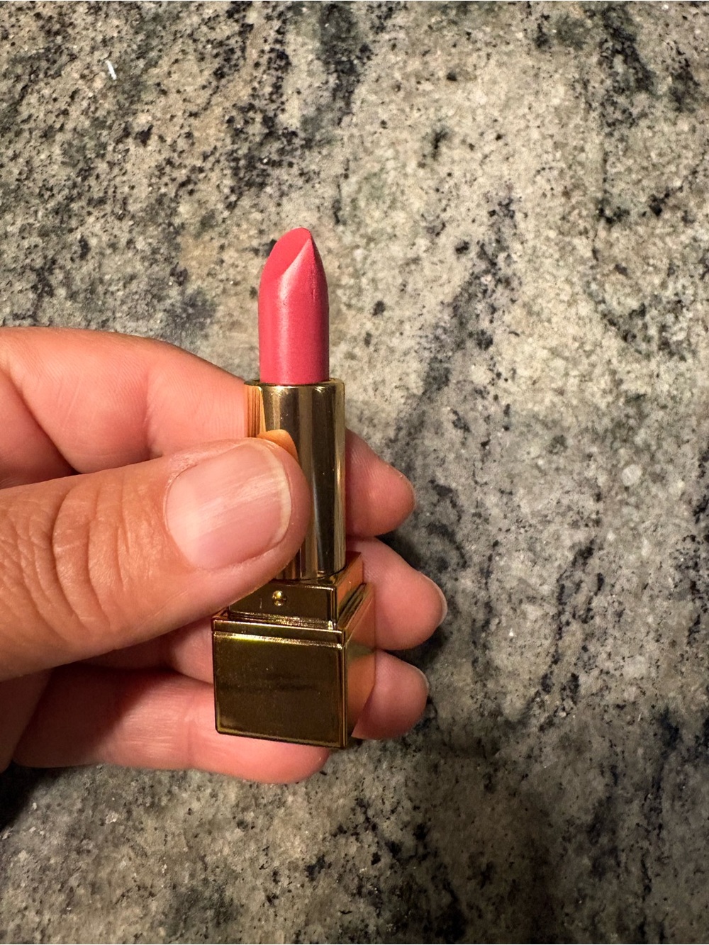 Yves Saint Laurent Rouge Pur Couture Caring Satin Lipstick.